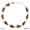 Bracelet B7001-B with real Amber