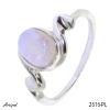 Ring 2616-PL with real Moonstone