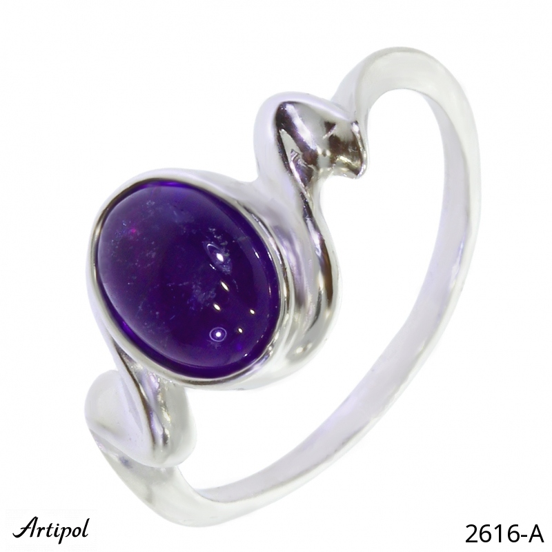 Ring 2616-A mit echter Amethyst