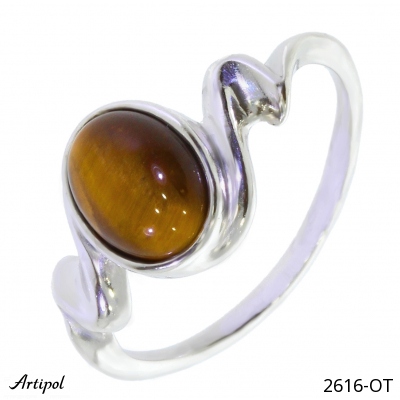 Ring 2616-OT with real Tiger's eye