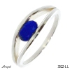 Ring 3022-LL with real Lapis-lazuli