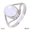 Ring 3023-PL with real Moonstone