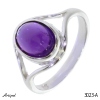 Ring 3023-A with real Amethyst