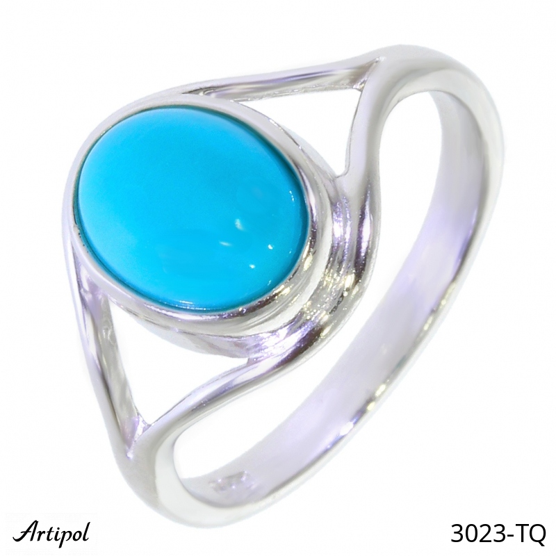 Ring 3023-TQ with real Turquoise