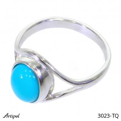 Ring 3023-TQ with real Turquoise