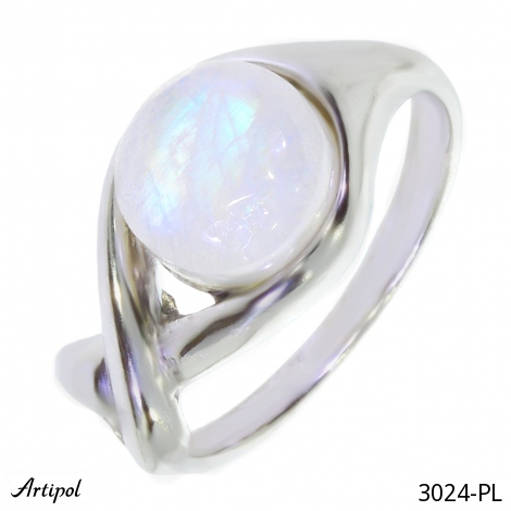 Bague 3024-PL en Pierre de lune véritable
