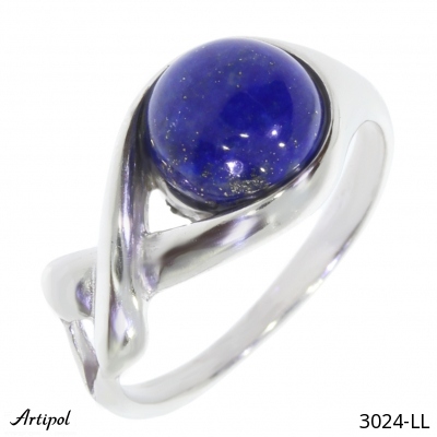 Ring 3024-LL with real Lapis lazuli