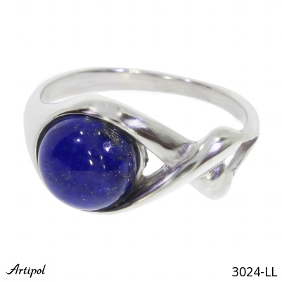 Ring 3024-LL with real Lapis lazuli