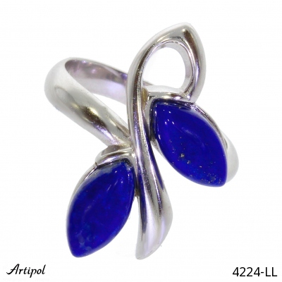 Ring 4224-LL with real Lapis lazuli