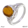 Ring 4225-OT with real Tiger's eye