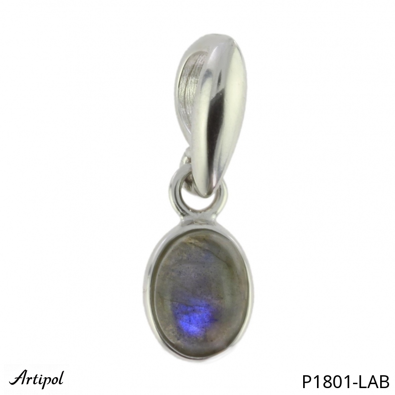 Pendentif P1801-LAB en Labradorite véritable