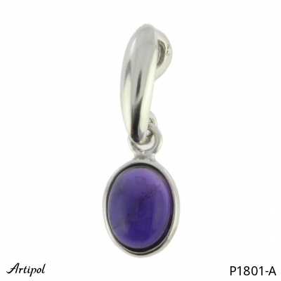 Pendant P1801-A with real Amethyst