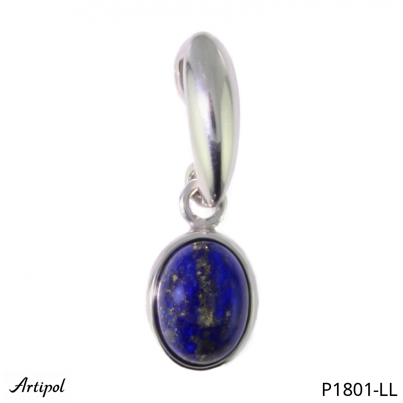 Pendentif P1801-LL en Lapis-lazuli véritable