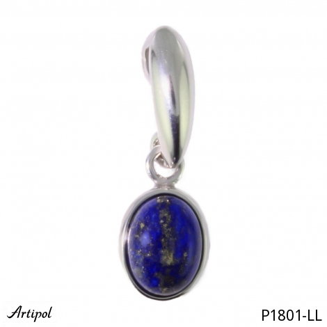 Pendentif P1801-LL en Lapis-lazuli véritable