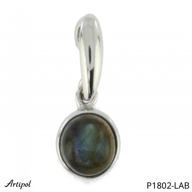 Pendentif P1802-LAB en Labradorite véritable
