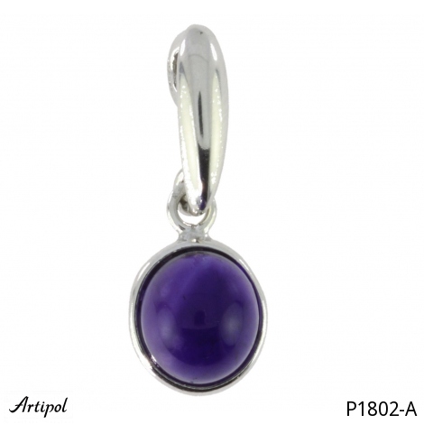 Anhänger P1802-A mit echter Amethyst