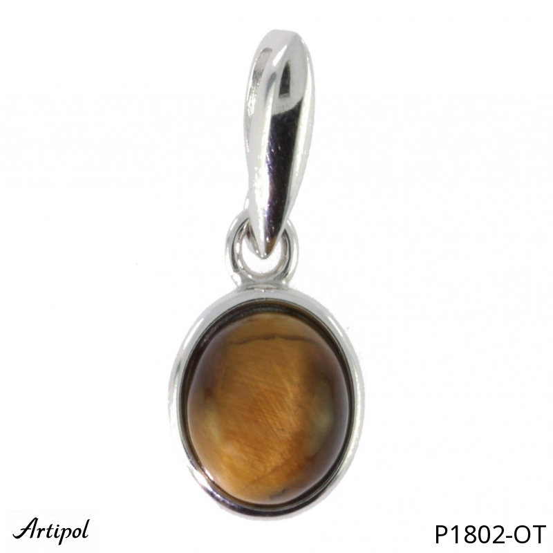 Pendant P1802-OT with real Tiger’s Eye
