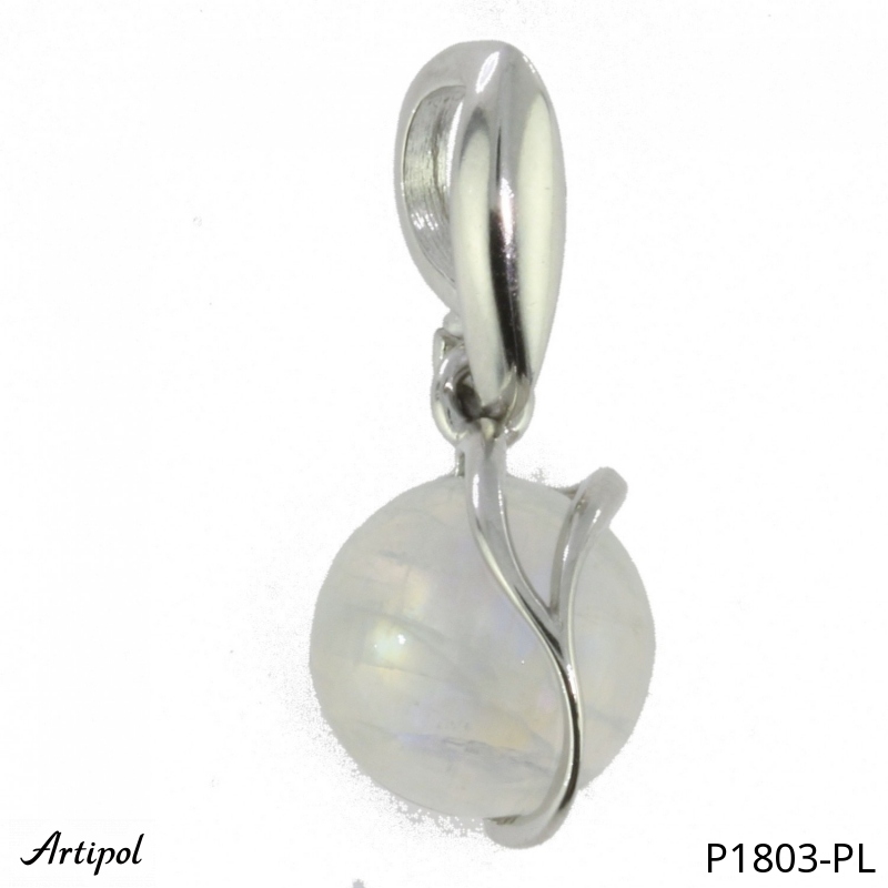 Pendentif P1803-PL en Pierre de lune véritable