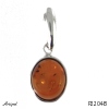 Pendentif P2204-B en Ambre véritable