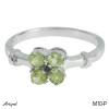 Ring M10-P mit echter Peridot