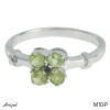 Ring M10-P with real Peridot