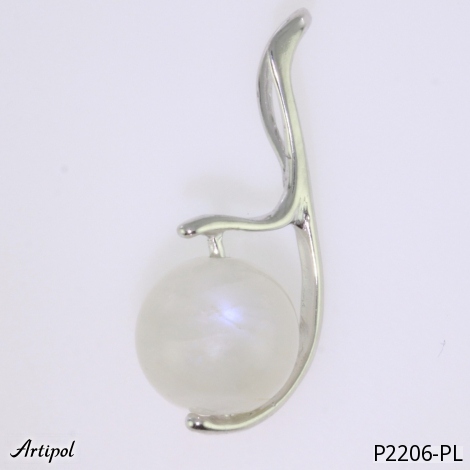 Anhänger P2206-PL mit echter Mondstein