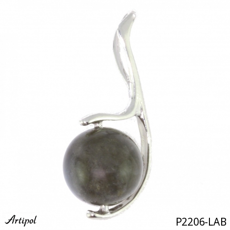 Pendentif P2206-LAB en Labradorite véritable