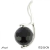 Pendant P2206-ON with real Black Onyx