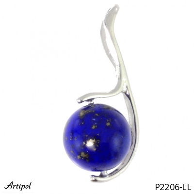 Wisiorek P2206-LL z Lapisem lazuli