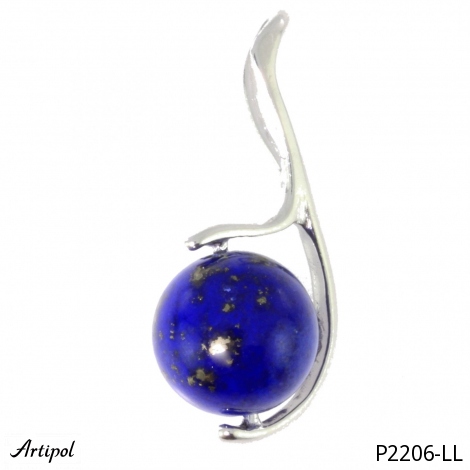 Pendentif P2206-LL en Lapis-lazuli véritable