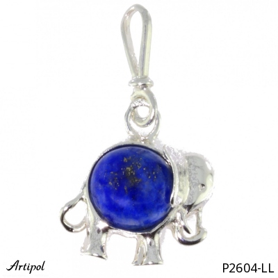 Pendant P2604-LL with real Lapis lazuli