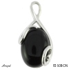 Pendant P2608-ON with real Black Onyx