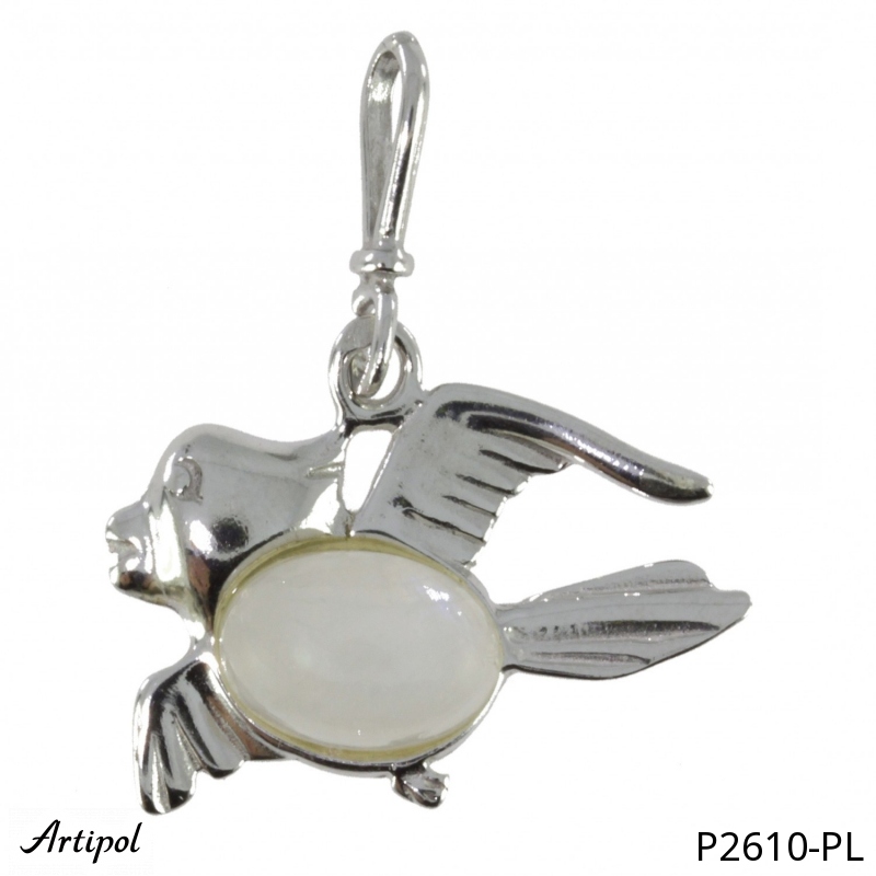 Pendentif P2610-PL en Pierre de lune véritable