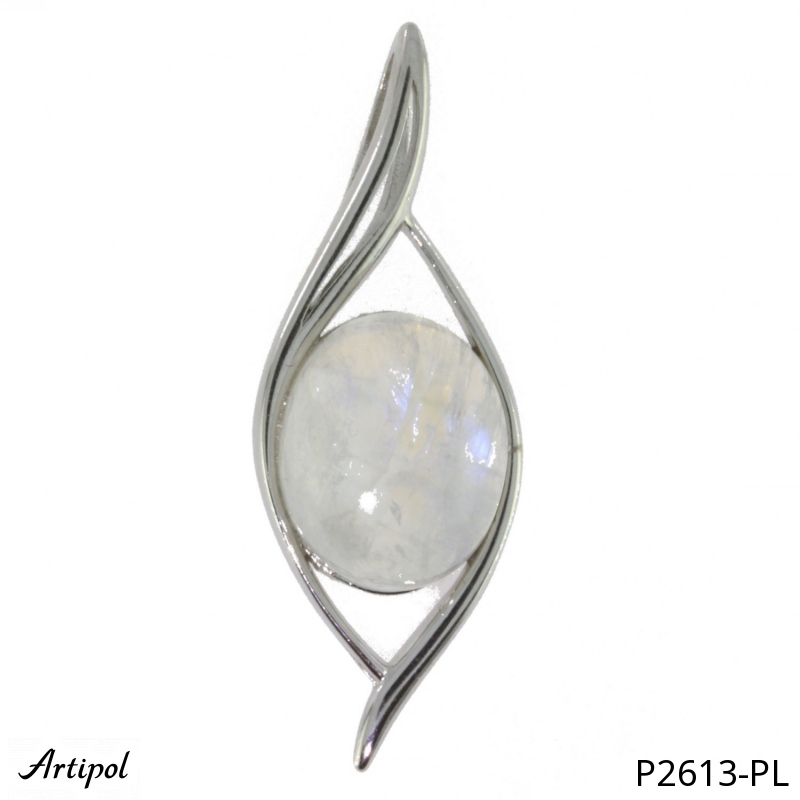 Pendentif P2613-PL en Pierre de lune véritable