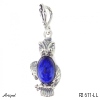 Pendentif P2611-LL en Lapis-lazuli véritable