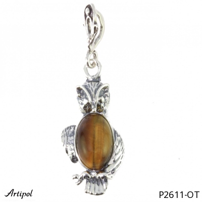 Pendant P2611-OT with real Tiger's eye