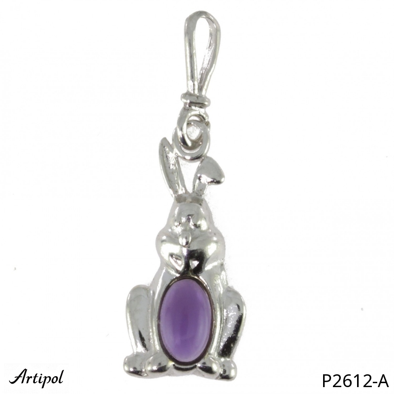 Pendentif P2612-A en Amethyste véritable