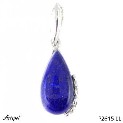 Pendentif P2615-LL en Lapis-lazuli véritable