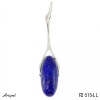 Pendant P2616-LL with real Lapis lazuli
