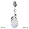Pendant P2208-PL with real Moonstone