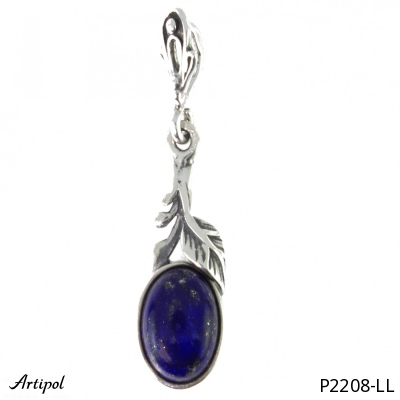 Pendant P2208-LL with real Lapis-lazuli