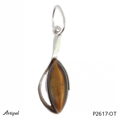 Pendant P2617-OT with real Tiger's eye