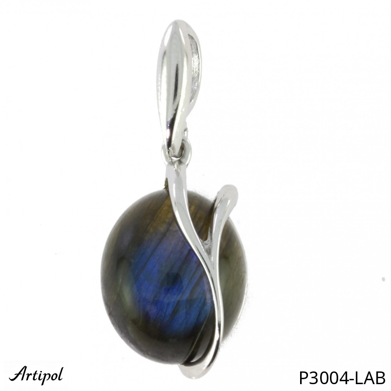 Pendant P3004-LAB with real Labradorite