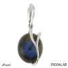 Pendant P3004-LAB with real Labradorite