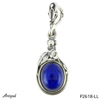 Pendant P2618-LL with real Lapis lazuli
