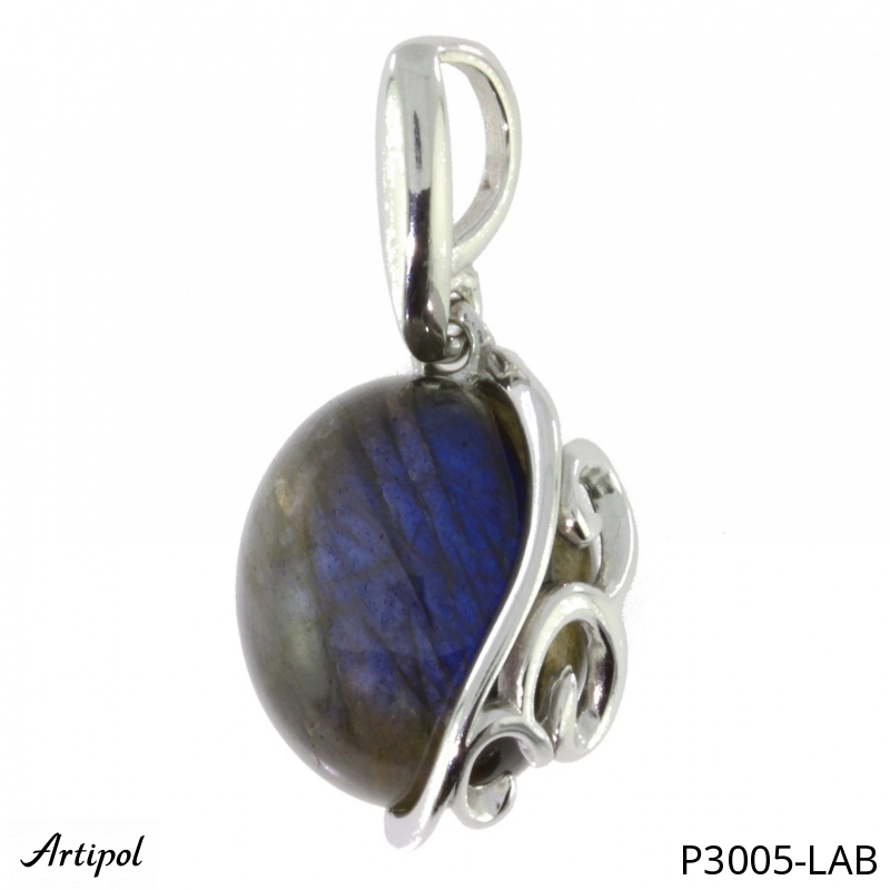 Pendant P3005-LAB with real Labradorite