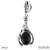 Pendant P2209-ON with real Black Onyx