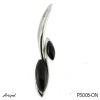 Pendant P3006-ON with real Black onyx