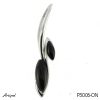 Pendant P3006-ON with real Black Onyx