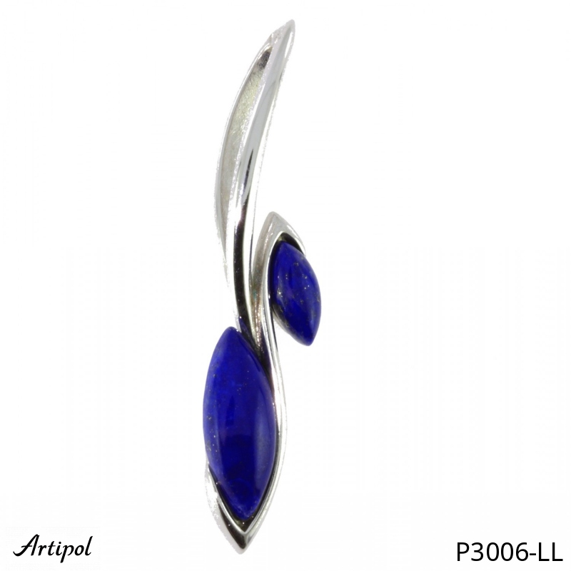 Pendant P3006-LL with real Lapis lazuli